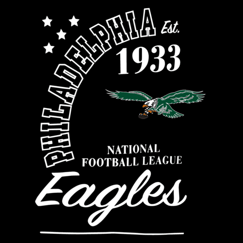 Retro Philadelphia Eagles Nfl Football Svg Est 1933