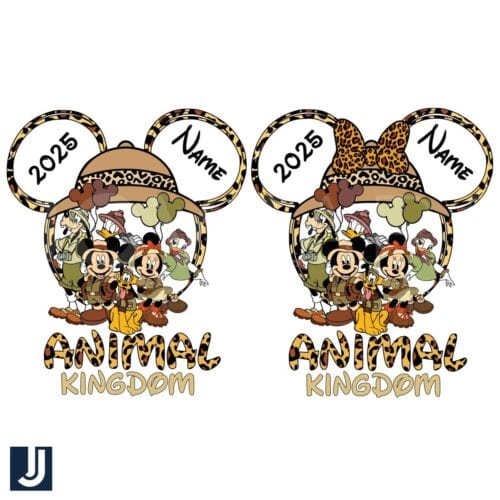 2025 Personalized Disney Safari Animal Kingdom PNG