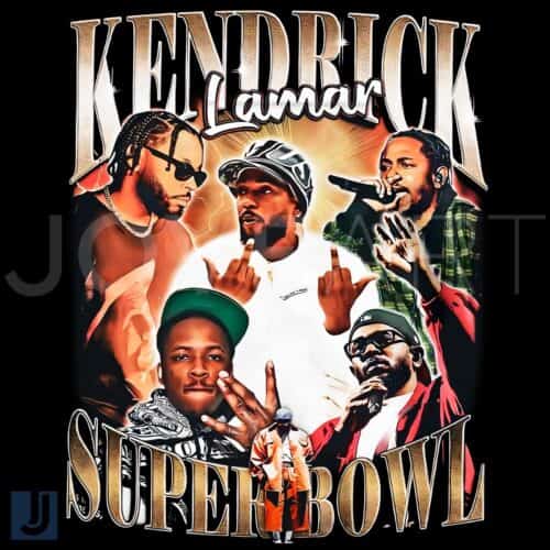 90s Hip Hop Vibes Vintage Superbowl Kendrick Lamar PNG