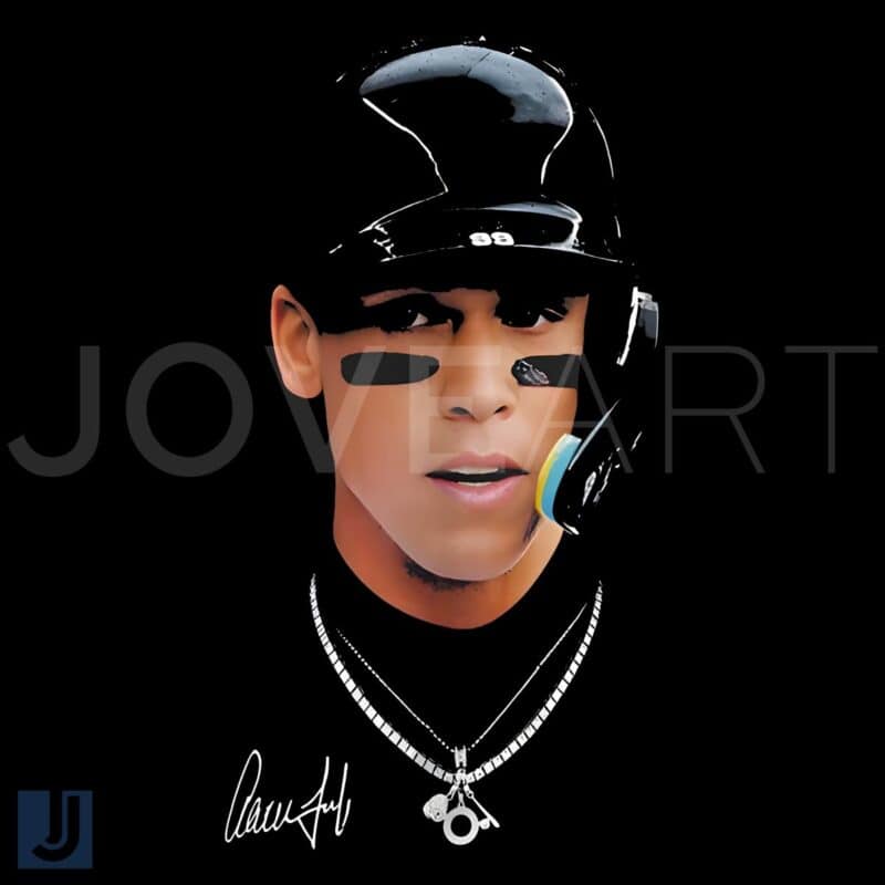 Aaron Judge Big Face Yankees Signature PNG Download