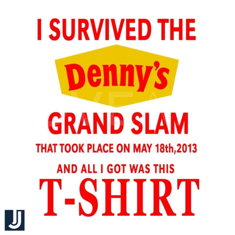 Barely Legal I Survived the Dennys Grand Slam SVG