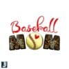 Baseball Mom Love SVG Softball Heart PNG Design
