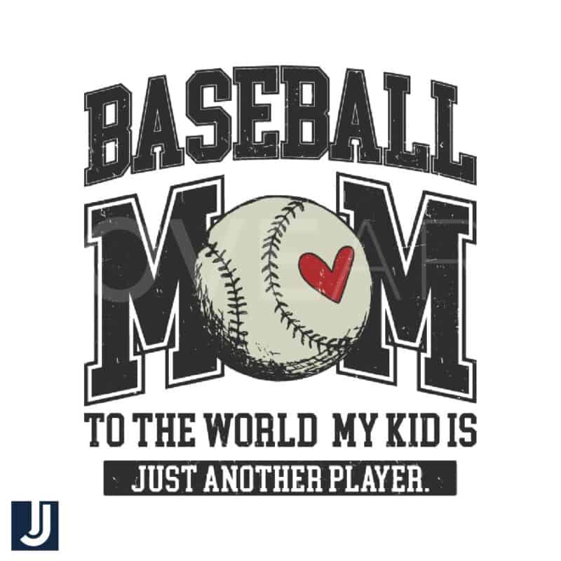 Baseball Mom SVG File Fun Stylish Digital Design