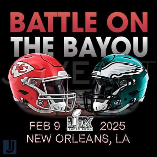 Battle on the Bayou Chiefs vs Eagles PNG Showdown