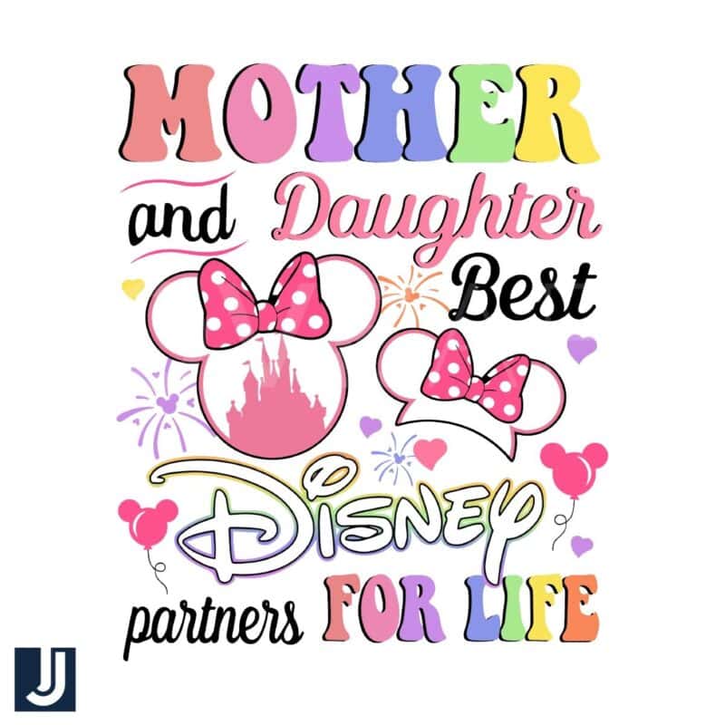 Best Disney Partners SVG Mother Daughter Magic