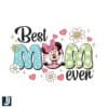 Best Mom Ever Minnie Mouse PNG Design for Moms Who Shine