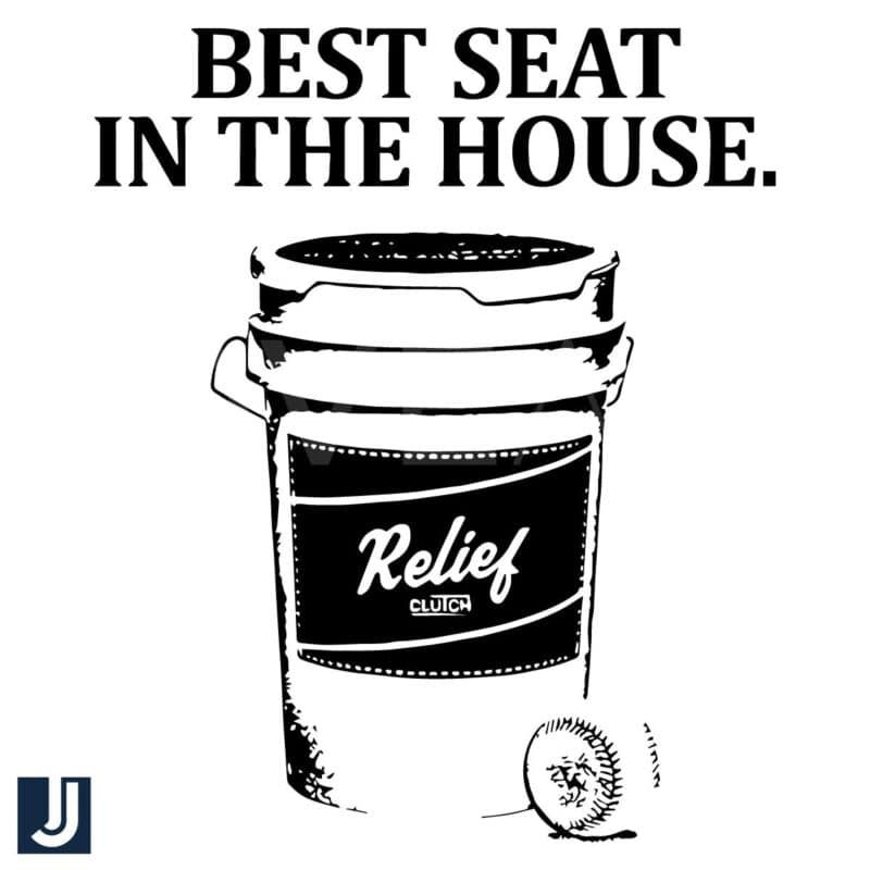 Best Seat in the House Baseball Clutch SVG Design