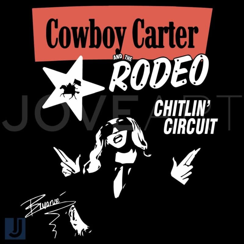 Beyoncé Cowboy Carter Rodeo Chitlin Circuit SVG Design