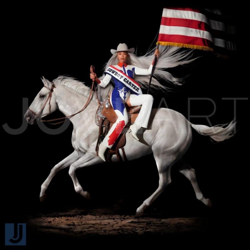 Beyoncé Rodeo Cowboy Carter 2025 Tour PNG Image