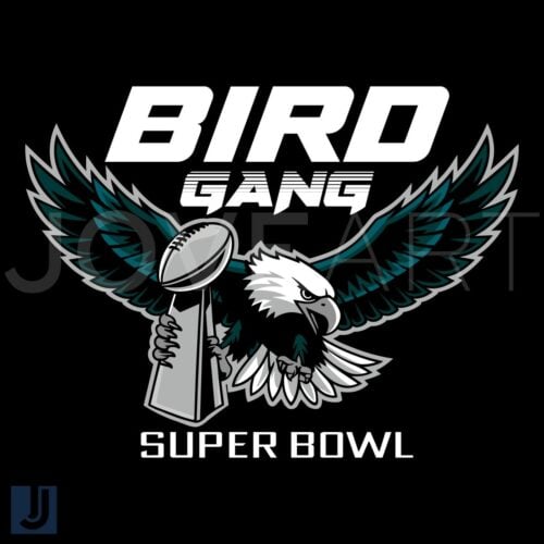 Bird Gang Philadelphia Eagles Super Bowl SVG Design