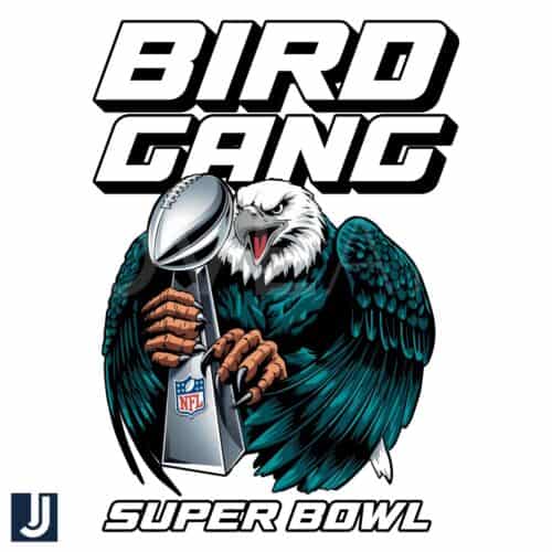 Bird Gang Super Bowl Cup Philadelphia Eagles PNG