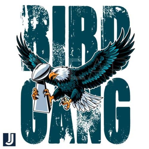 Bird Gang Super Bowl LIX Philadelphia Eagles SVG Design