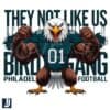 Bird Gang Theyre Not Like Us Philadelphia Eagles Mascot PNG