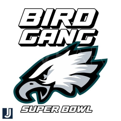 Birds Gang Eagles Logo Super Bowl 2025 Champions PNG