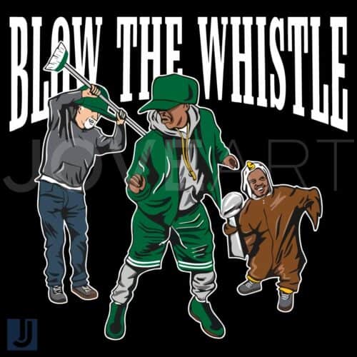 Blow the Whistle PNG Philadelphia Eagles Super Bowl LIX Parody