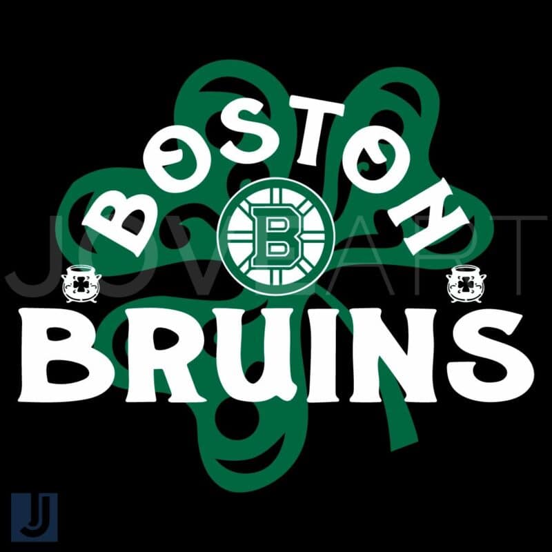 Boston Bruins St Patricks Day Shamrock SVG Richmond Edition