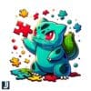 Bulbasaur pokemon Autism Awareness Cartoon Png