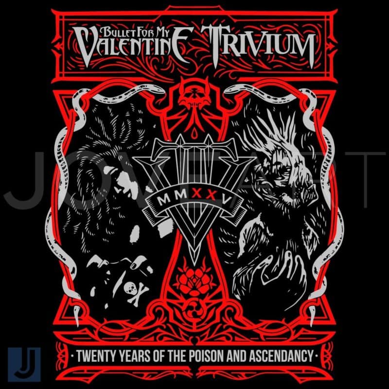 Bullet For My Valentine Trivium SVG File