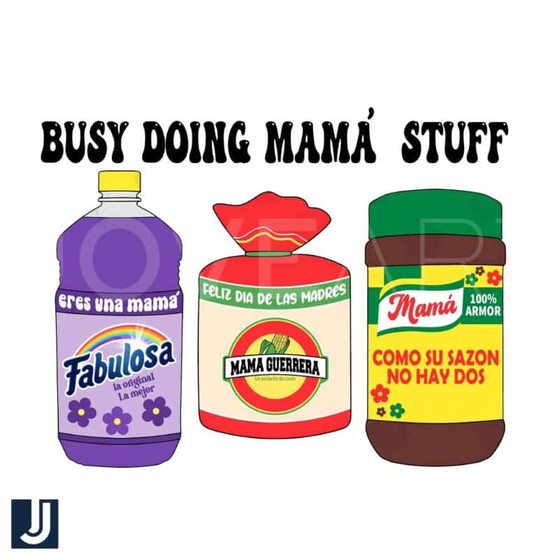 Busy Doing Mama Stuff SVG PNG Design File