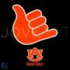 Call God Hand Sign Auburn Tigers Basketball SVG Design