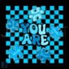 Checkered Blue You Are Strong Worthy Loved PNG