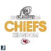 Chiefs Kingdom 2024 NFL Playoffs Kansas City Chiefs SVG