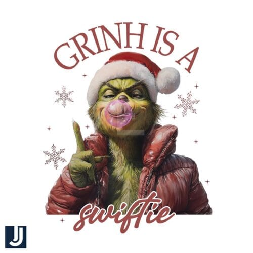 Christmas Taylor Swift Grinch Is A Swiftie Png