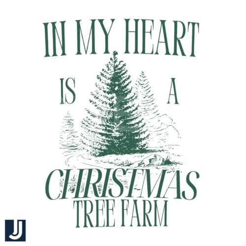 Christmas Tree Farm SVG Straight from My Heart