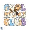 Cool Mom Club SVG Funny Smiling Face Bluey Family Design