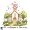 Coquette Bow Church Three Days Can Change Everything PNG