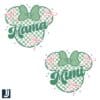Coquette Bow Mama Mimi St Patricks Day PNG Disney Design