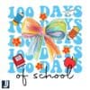 Coquette Bow PNG Celebrate 100 Days of School in Style
