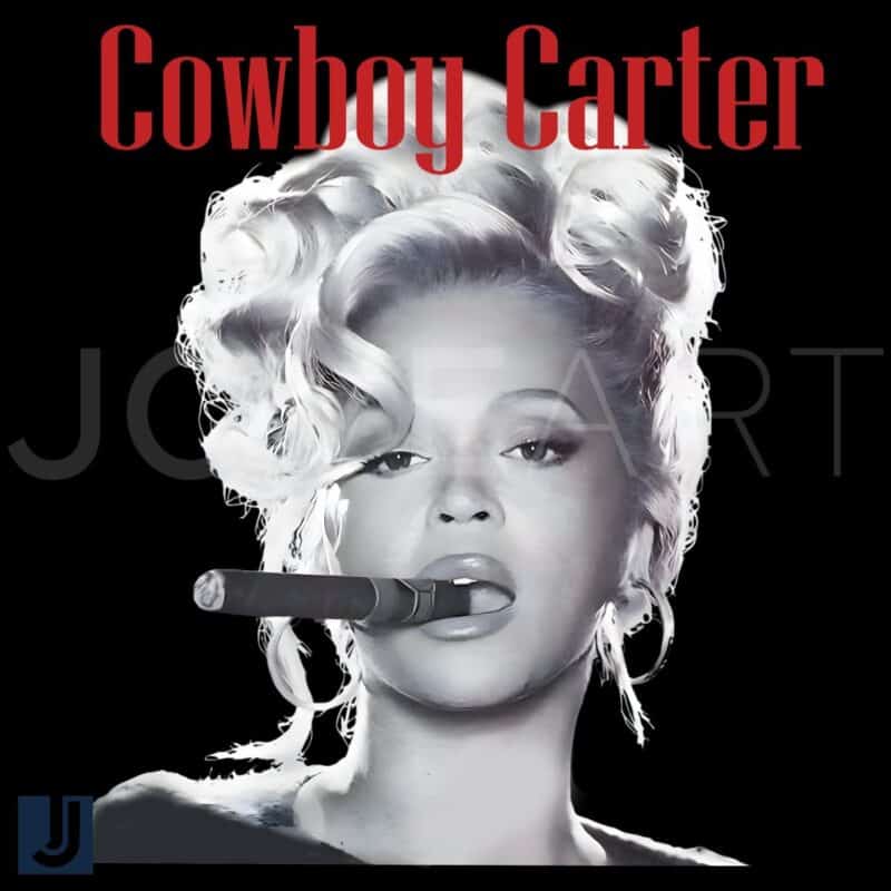 Cowboy Carter Act II Smoke Beyoncé PNG Download