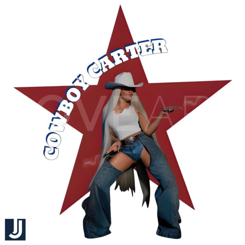 Cowboy Carter Cowgirl Star Beyoncé Queen Bey PNG