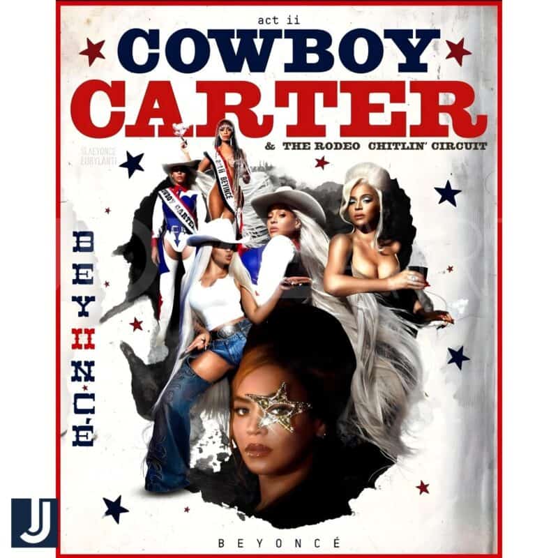 Cowboy Carter The Rodeo Chitlin Circuit Beyoncé PNG Design