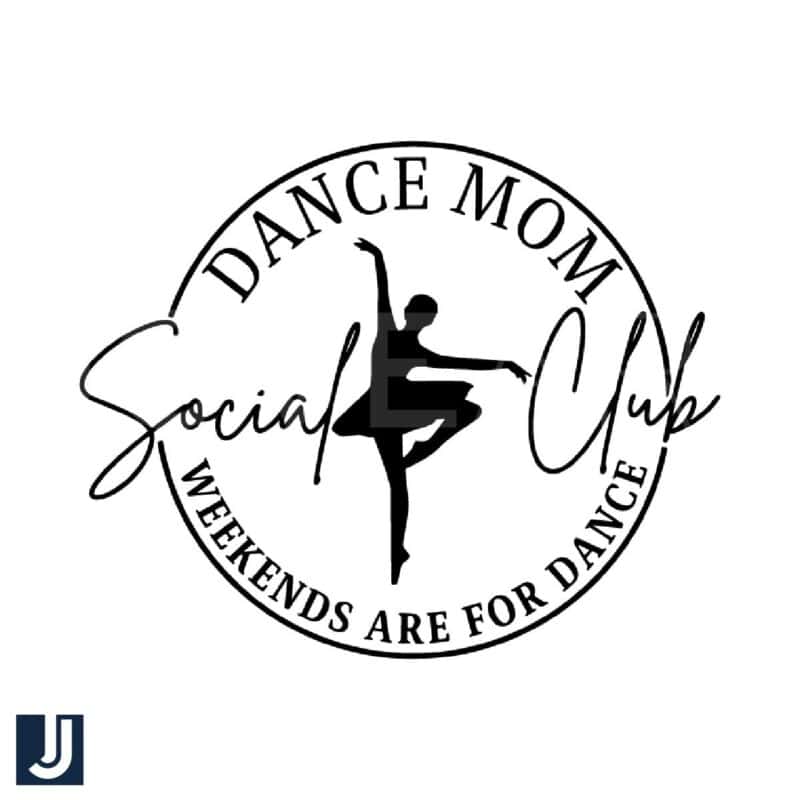 Dance Mom Social Club SVG Design for Fun Style