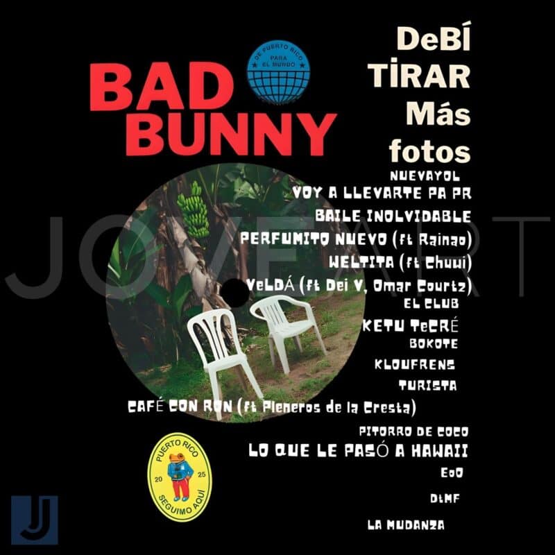 Debi Tirar Más Fotos Bad Bunny Album PNG Download