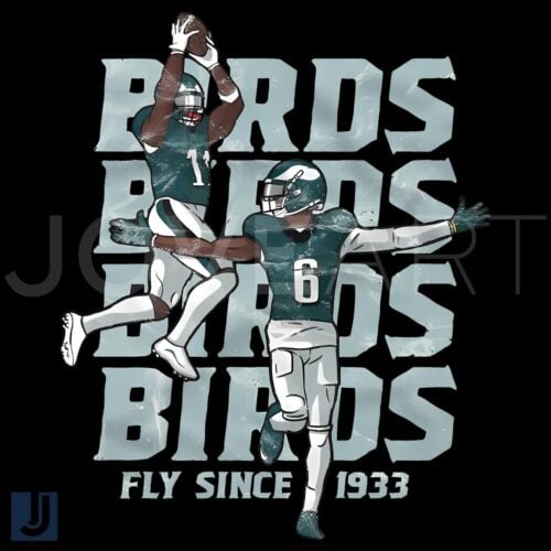 Devonta Smith Vintage Bird Design PNG Flying Since 1933