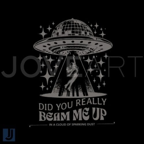 Did You Really Beam Me Up Lyrics SVG Download