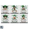 Disney Characters May the Luck Be With You PNG Bundle