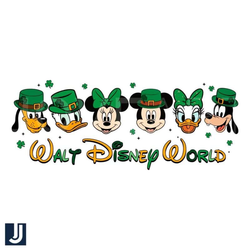 Disney Friends St Patricks Day PNG Walt Disney World Magic