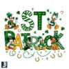 Disney Mickey Friends St Patricks Day PNG
