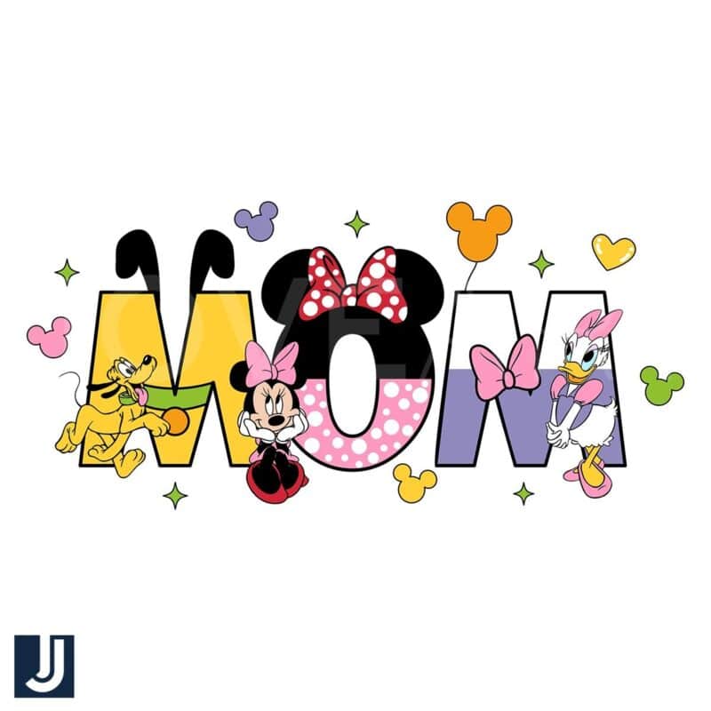 Disney Mom Life Minnie Daisy SVG Design