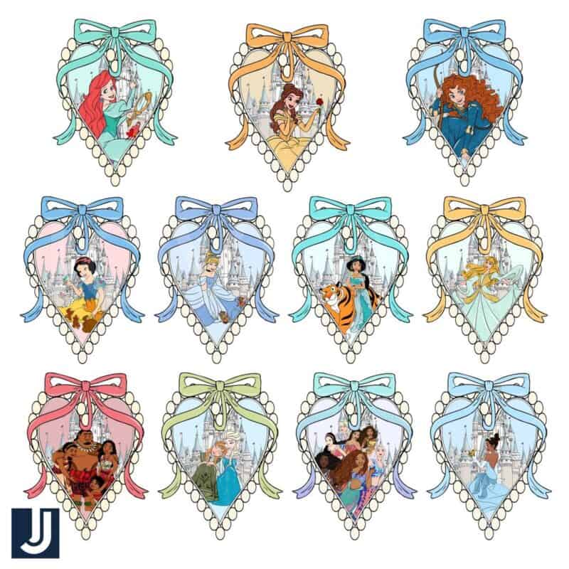 Disney Princess Mirror Bundle PNG Magical Reflections