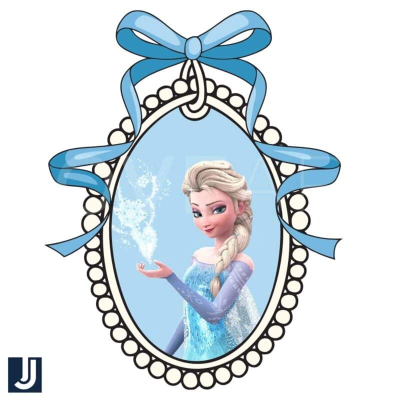 Disney Princess Mirror Bundle with Coquette Bow PNG