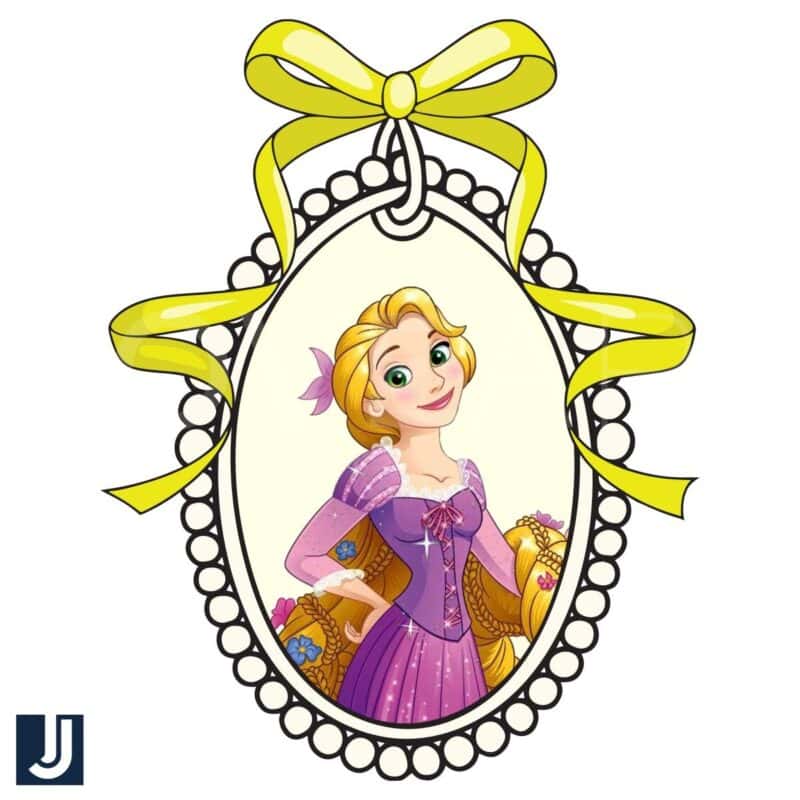 Disney Princess Mirror Bundle with Coquette Bow PNG