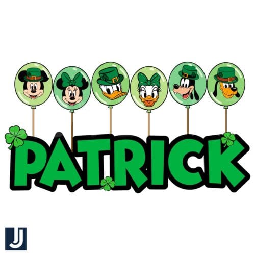 Disney St Patricks Day Balloon PNG