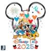 Disney Trip 2025 Mickey Friends Custom Name PNG