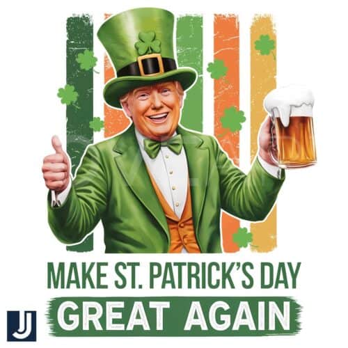 Donald Trump Beer PNG Make St Patricks Day Great Again