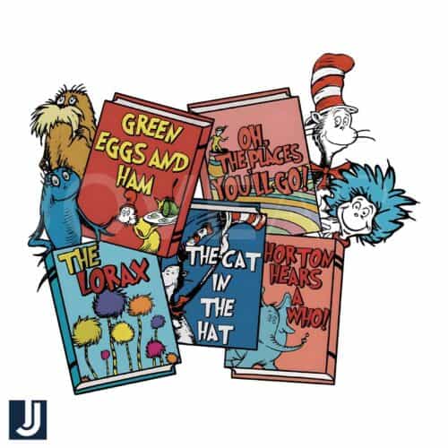 Dr Seuss Cat in the Hat PNG Iconic Book Art Download